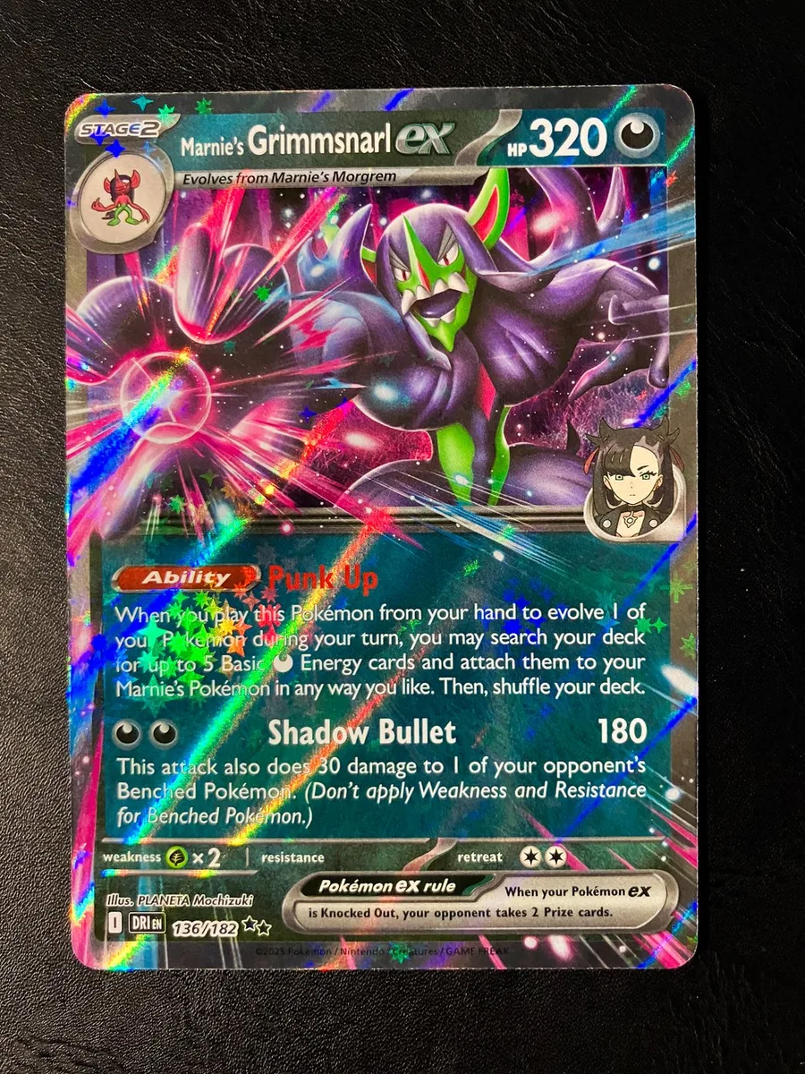 Marnie's Grimmsnarl ex Destined Rivals #136