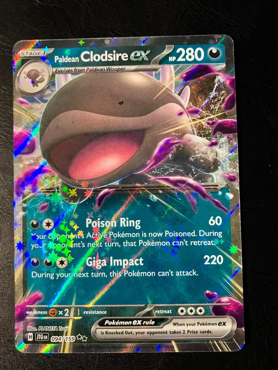 Paldean Clodsire ex Journey Together #94