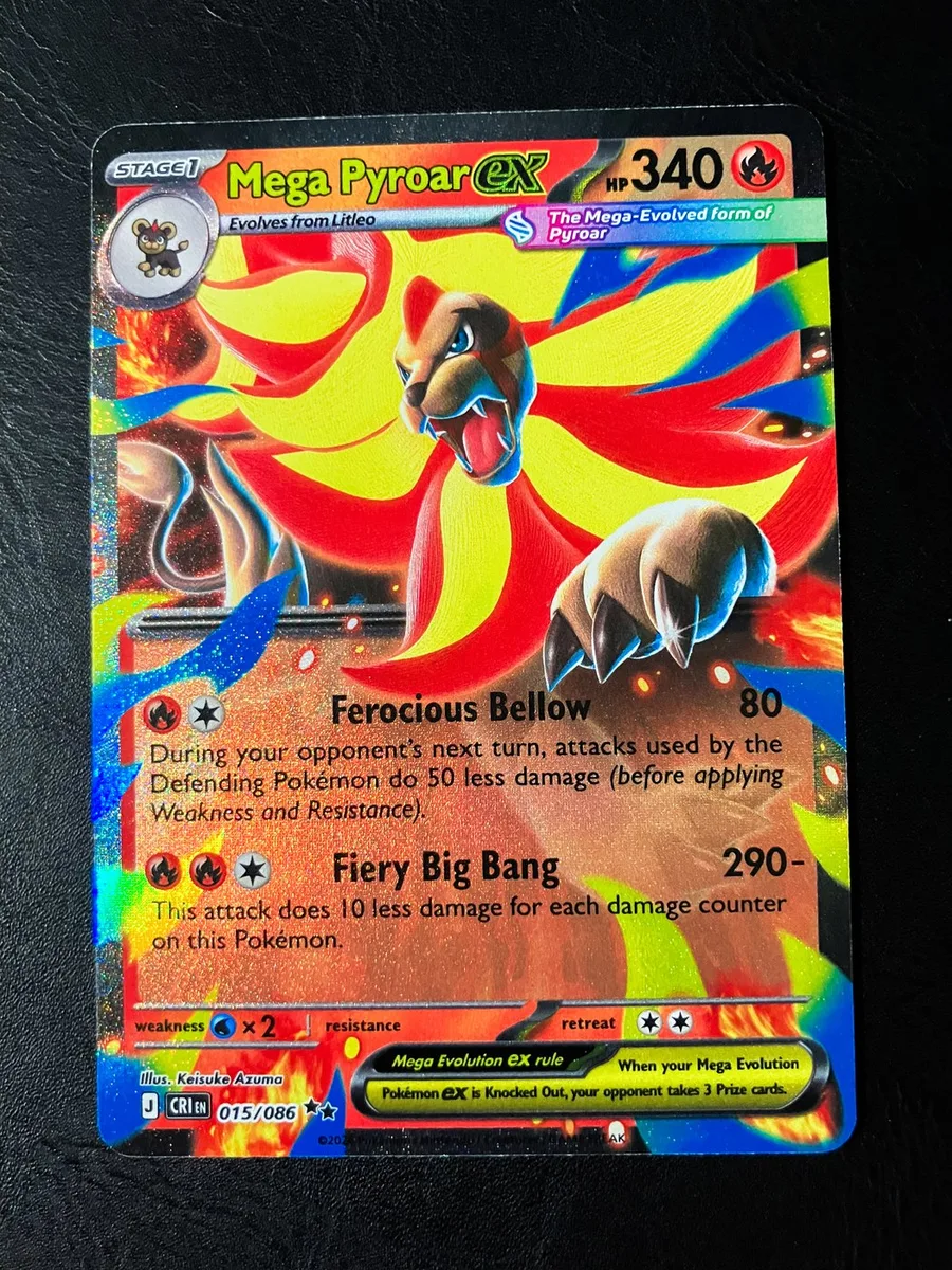 Mega Pyroar ex Chaos Rising #15