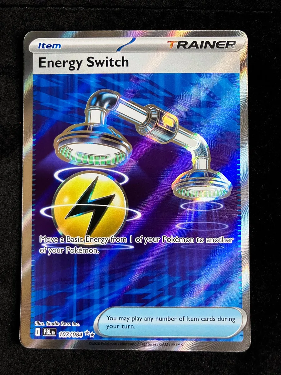 Energy Switch Pitch Black #107