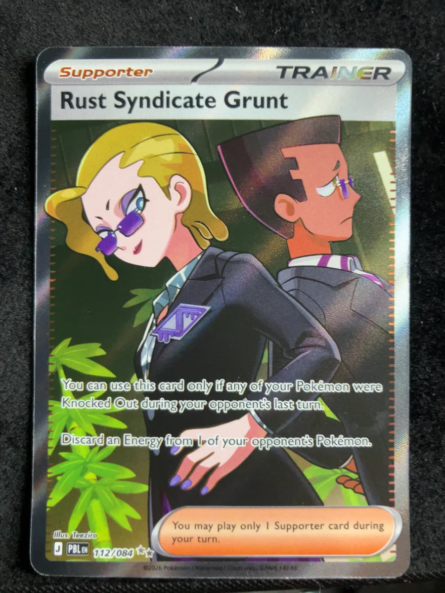 Rust Syndicate Grunt Pitch Black #112
