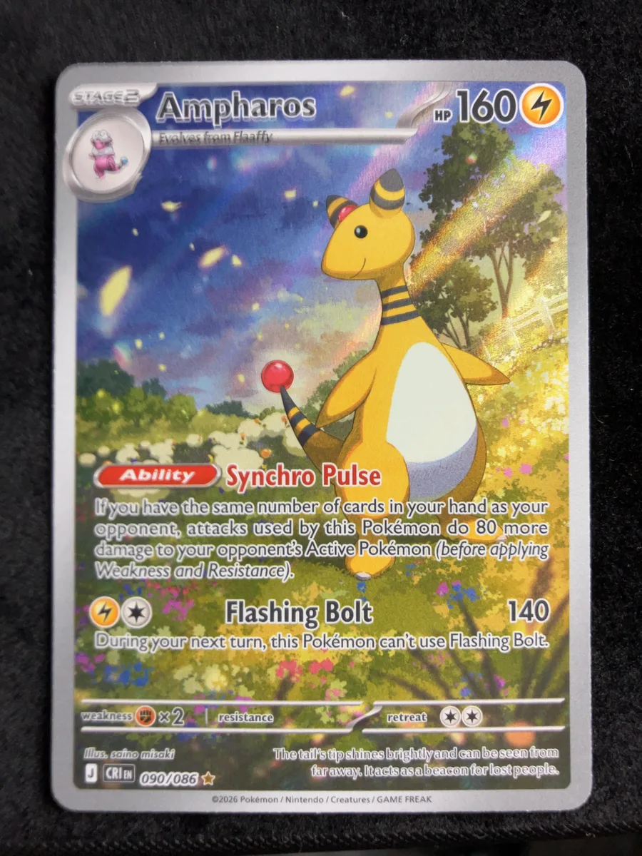 Ampharos Chaos Rising #90
