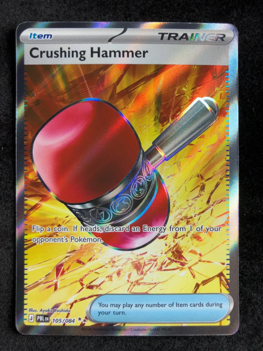 Crushing Hammer Pitch Black #105