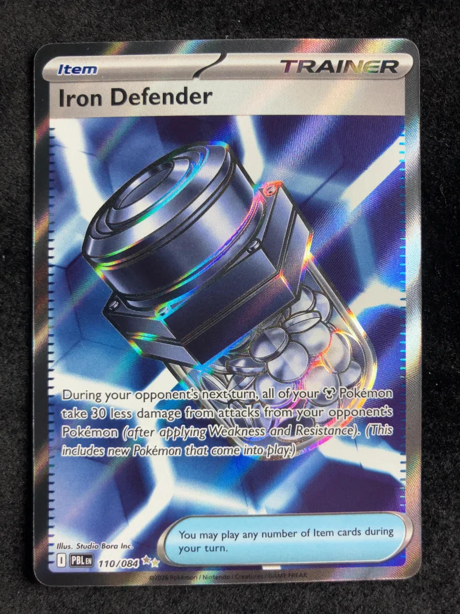 Iron Defender Pitch Black #110