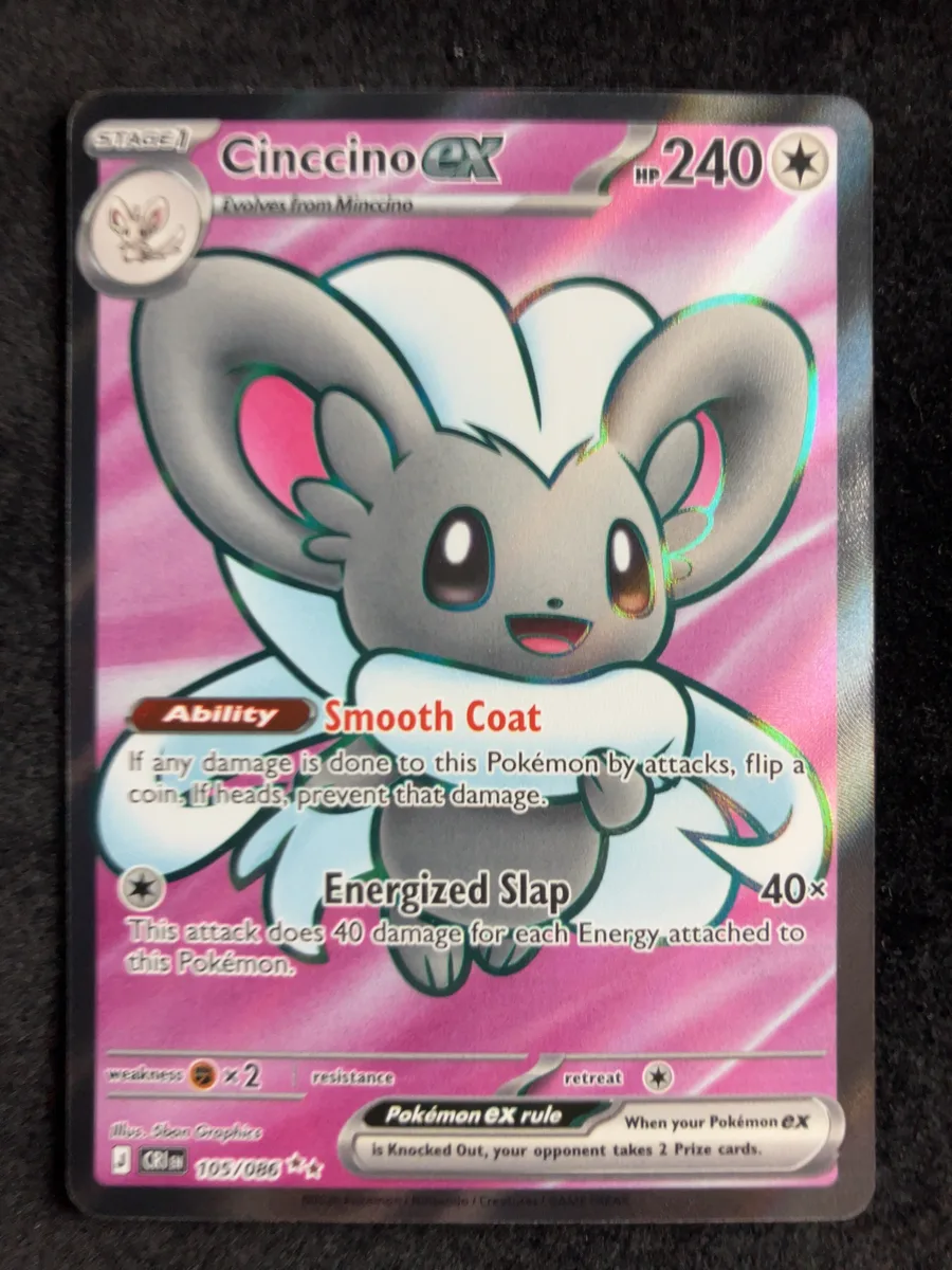 Cinccino ex Chaos Rising #105