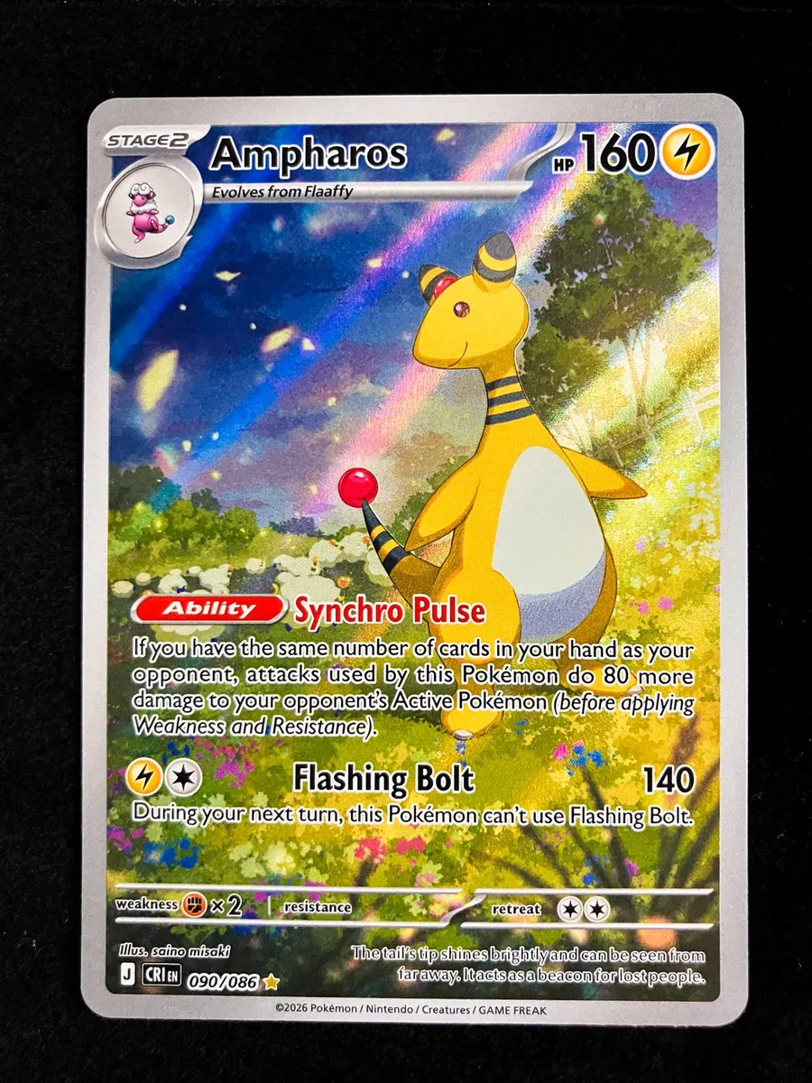 Ampharos Chaos Rising #90