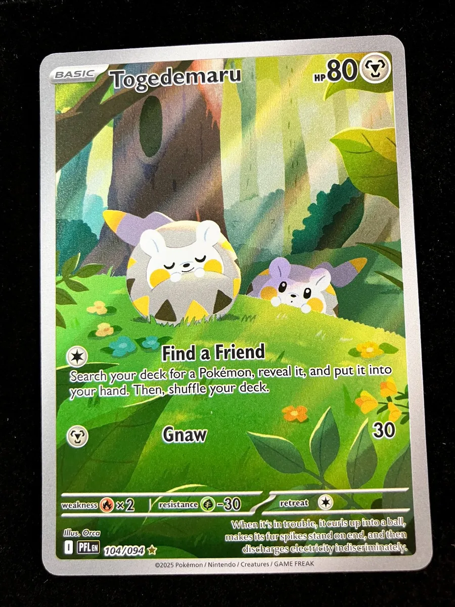 Togedemaru Phantasmal Flames #104