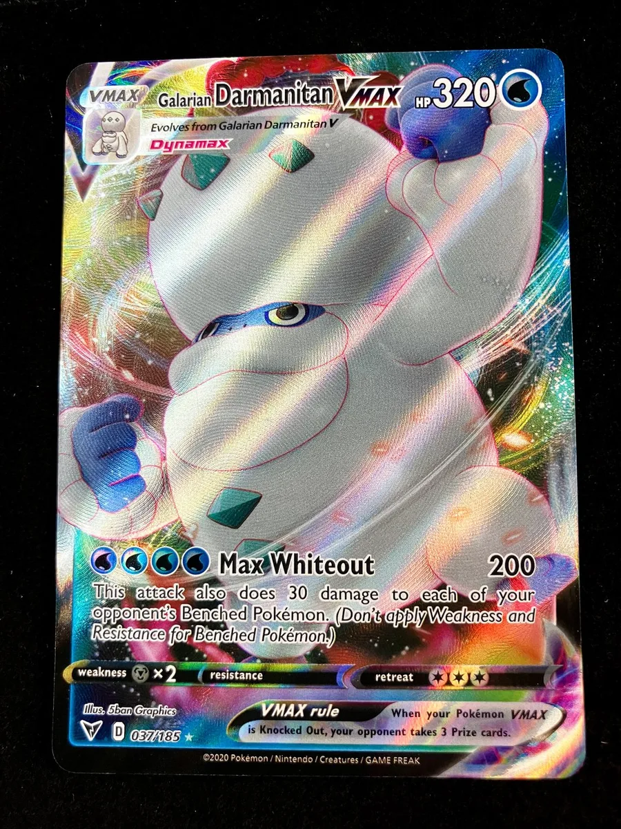 Galarian Darmanitan VMAX Vivid Voltage #37