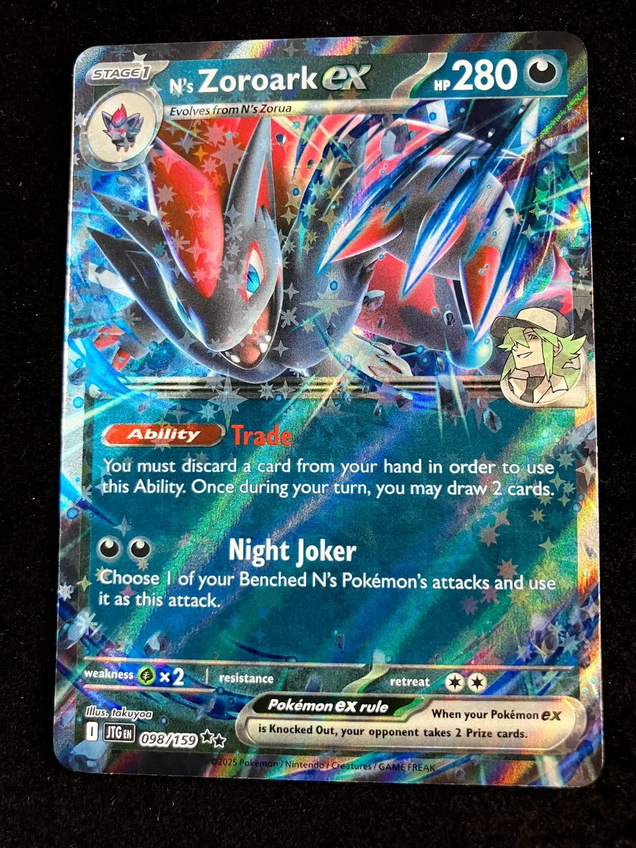 N's Zoroark ex Journey Together #98
